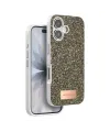 Onegif Apple İphone 17 Bright Simli Kapak - Çöl Titanyum