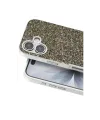 Onegif Apple iPhone 17 Bright Simli Kapak - Çöl Titanyum