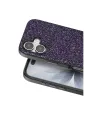 Onegif Apple iPhone 17 Bright Simli Kapak - Derin Mor