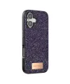 Onegif Apple iPhone 17 Bright Simli Kapak - Derin Mor