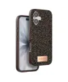 Onegif Apple İphone 17 Bright Simli Kapak - Gold