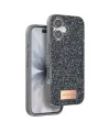 Onegif Apple İphone 17 Bright Simli Kapak - Gümüş