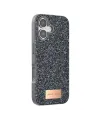 Onegif Apple iPhone 17 Bright Simli Kapak - Gümüş