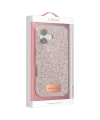 Onegif Apple iPhone 17 Bright Simli Kapak - Gümüş