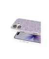 Onegif Apple İphone 17 Bright Simli Kapak - Lila