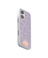 Onegif Apple İphone 17 Bright Simli Kapak - Lila