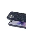 Onegif Apple iPhone 17 Bright Simli Kapak - Mavi