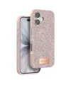 Onegif Apple İphone 17 Bright Simli Kapak - Pembe
