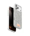 Onegif Apple İphone 17 Pro Bright Simli Kapak - Beyaz