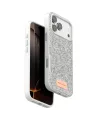 Onegif Apple iPhone 17 Pro Bright Simli Kapak - Beyaz