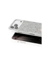 Onegif Apple İphone 17 Pro Bright Simli Kapak - Beyaz