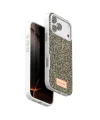 Onegif Apple iPhone 17 Pro Bright Simli Kapak - Çöl Titanyum