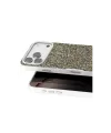 Onegif Apple iPhone 17 Pro Bright Simli Kapak - Çöl Titanyum