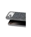 Onegif Apple İphone 17 Pro Bright Simli Kapak - Gümüş