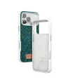 Onegif Apple İphone 17 Pro Bright Simli Kapak - Koyu Yeşil