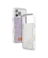 Onegif Apple İphone 17 Pro Bright Simli Kapak - Lila