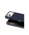 Onegif Apple İphone 17 Pro Bright Simli Kapak - Mavi