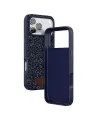 Onegif Apple İphone 17 Pro Bright Simli Kapak - Mavi