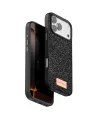 Onegif Apple İphone 17 Pro Bright Simli Kapak - Siyah