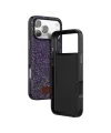 Onegif Apple İphone 17 Pro Max Bright Simli Kapak - Derin Mor