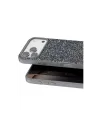 Onegif Apple iPhone 17 Pro Max Bright Simli Kapak - Gümüş