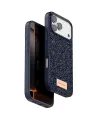 Onegif Apple İphone 17 Pro Max Bright Simli Kapak - Mavi