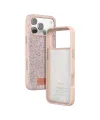 Onegif Apple İphone 17 Pro Max Bright Simli Kapak - Pembe