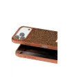Onegif Apple iPhone 17 Pro Max Bright Simli Kapak - Turuncu