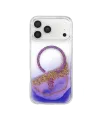 Onegif Apple İphone 17 Pro Max Lotus Simli Magsafe Kapak - Mor