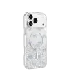Onegif Apple İphone 17 Pro Max Misk Simli Magsafe Kapak - Desen 3