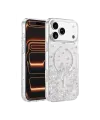Onegif Apple İphone 17 Pro Misk Simli Magsafe Kapak - Desen 1