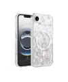 Onegif Apple İphone 17e Misk Simli Magsafe Kapak - Desen 2
