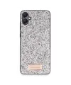 Onegif Samsung Galaxy A05 Bright Simli Kapak - Gümüş