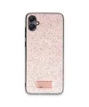 Onegif Samsung Galaxy A05 Bright Simli Kapak - Pembe
