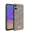 Onegif Samsung Galaxy A07 4g Bright Simli Kapak - Gümüş
