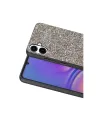 Onegif Samsung Galaxy A07 4g Bright Simli Kapak - Gümüş