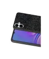 Onegif Samsung Galaxy A07 4g Bright Simli Kapak - Siyah