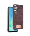 Onegif Samsung Galaxy A36 Bright Simli Kapak - Derin Mor