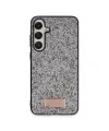 Onegif Samsung Galaxy A55 5g Bright Simli Kapak - Gümüş