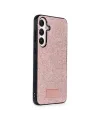 Onegif Samsung Galaxy A55 5g Bright Simli Kapak - Pembe