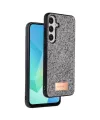 Onegif Samsung Galaxy A56 Bright Simli Kapak - Gümüş