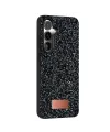 Onegif Samsung Galaxy S24 Fe Bright Simli Kapak - Siyah
