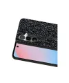 Onegif Samsung Galaxy S24 Plus Bright Simli Kapak - Siyah