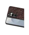 Onegif Samsung Galaxy S25 Bright Simli Kapak - Derin Mor