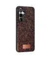 Onegif Samsung Galaxy S25 Bright Simli Kapak - Derin Mor