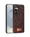 Onegif Samsung Galaxy S25 Plus Bright Simli Kapak - Derin Mor