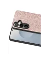 Onegif Samsung Galaxy S25 Plus Bright Simli Kapak - Pembe