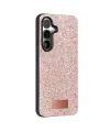 Onegif Samsung Galaxy S25 Plus Bright Simli Kapak - Pembe