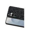 Onegif Samsung Galaxy S25 Plus Bright Simli Kapak - Siyah