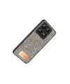 Onegif Xiaomi Mi 14t Pro Bright Simli Kapak - Gold